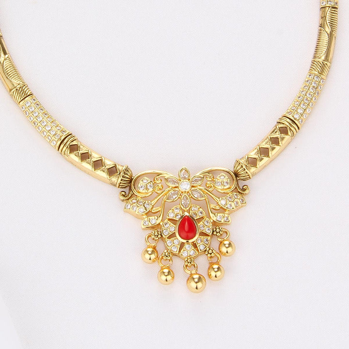 Ishitha Short Necklace Set