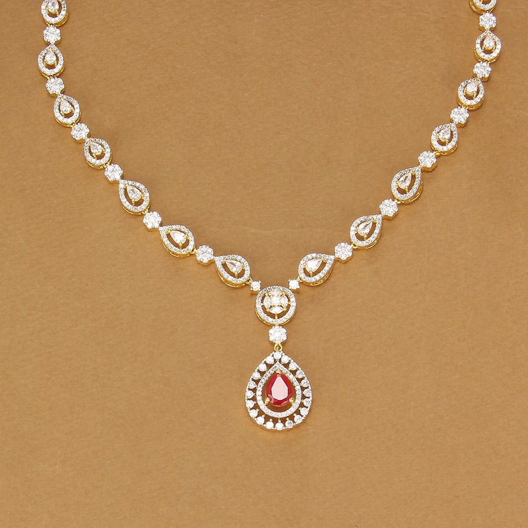 Festive Elegance Short Necklace Set