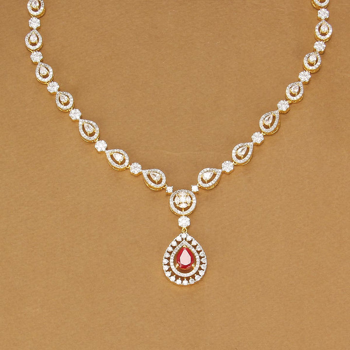 Festive Elegance Short Necklace Set