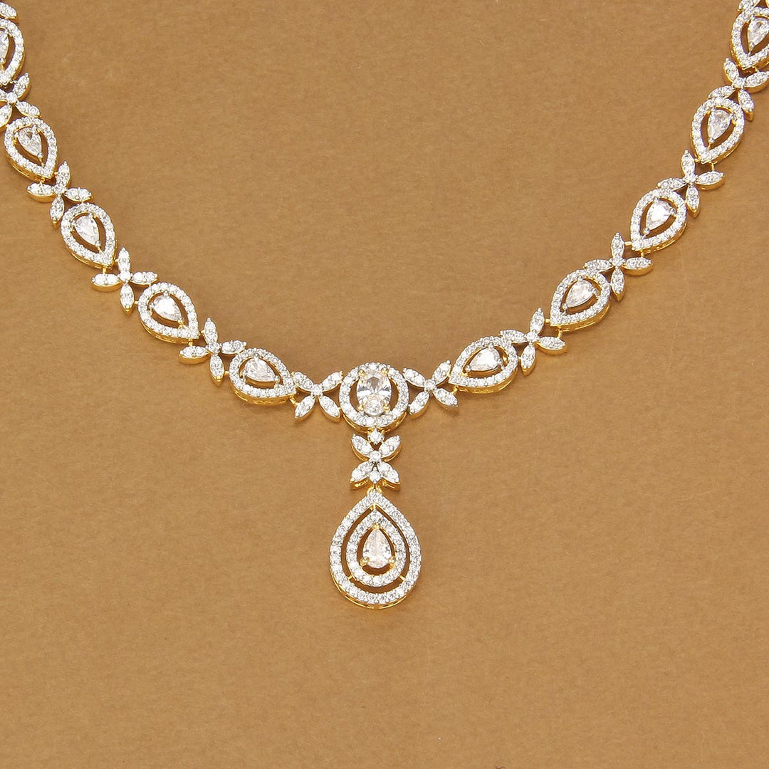 Trendy Charm Short Necklace Set