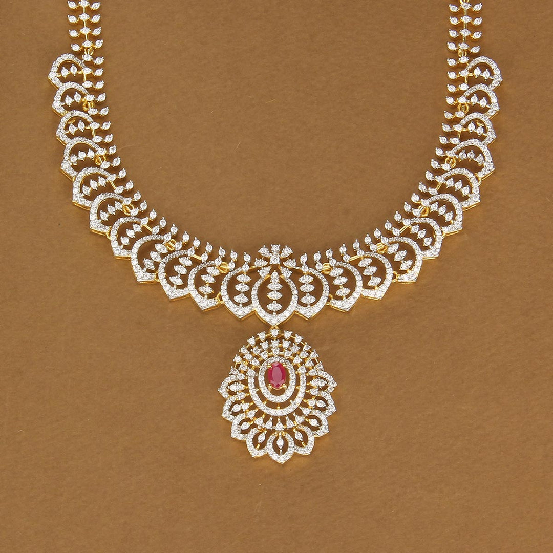 Glitz Charm Short Necklace Set