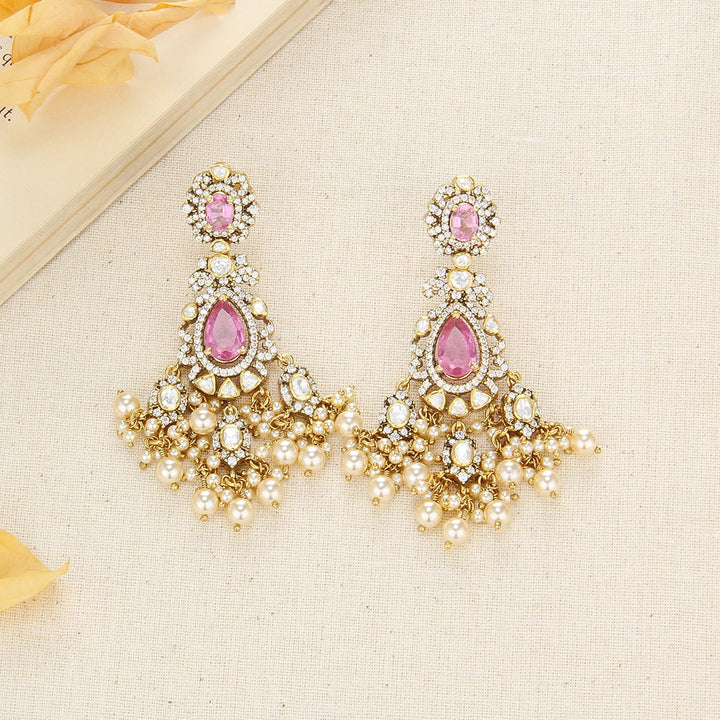 Shine Charm Short Necklace Set