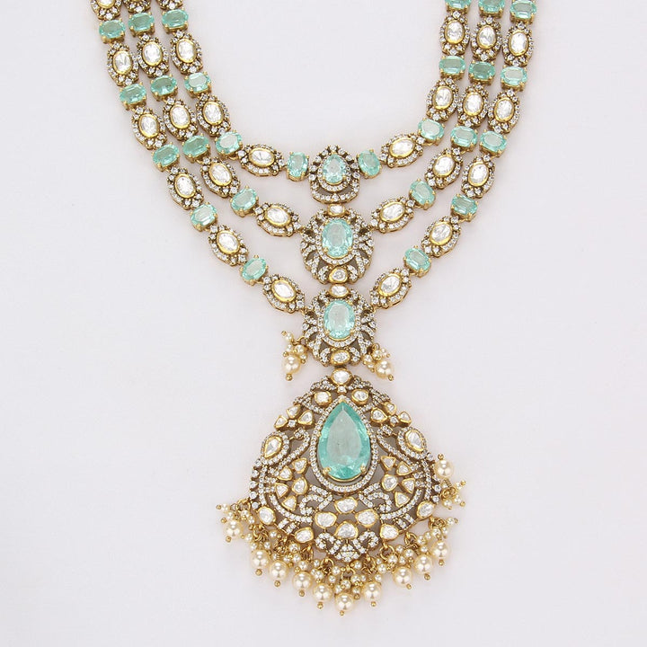 Glittering Short Necklace Set