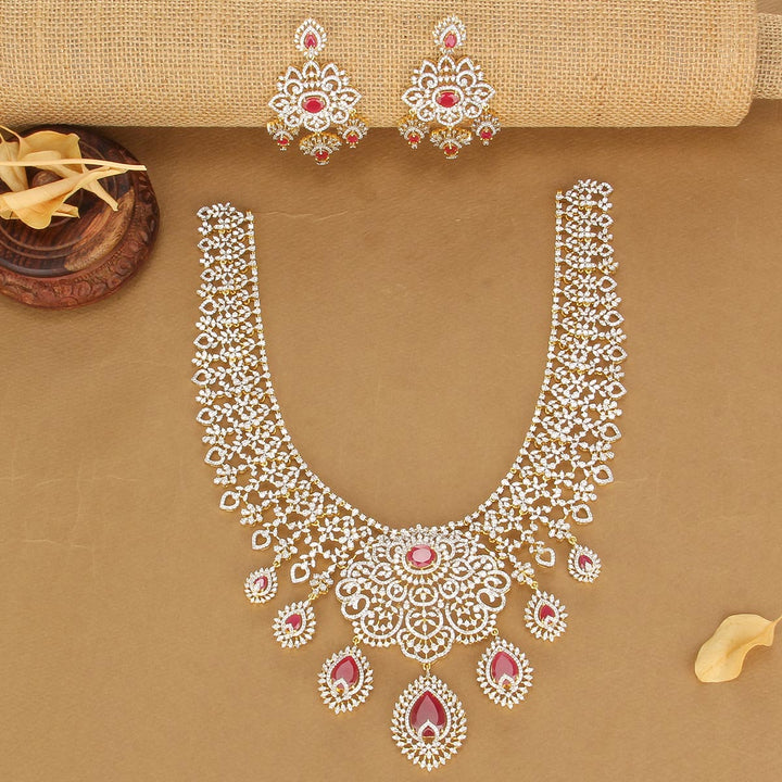 Charm Avikam Long Necklace Set