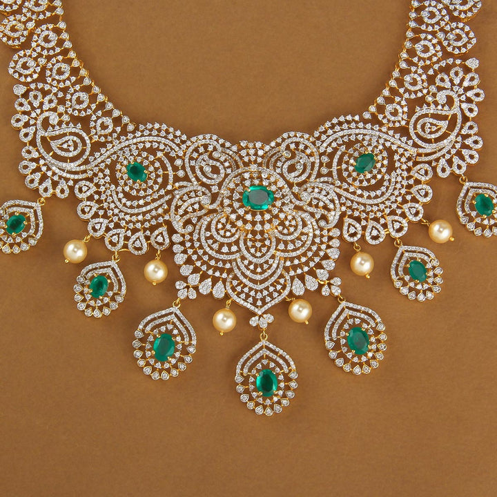 Dheeksha Avikam Long Necklace Set