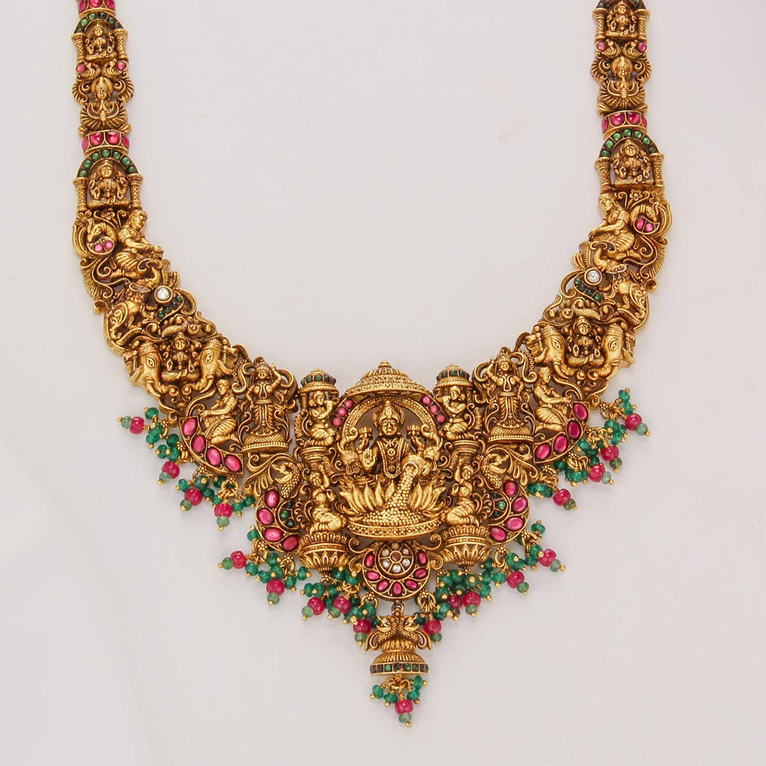 Aadhinika Nagas Long Necklace