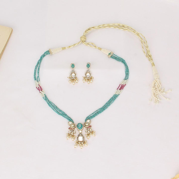 Sparkling Moissanite Necklace Set