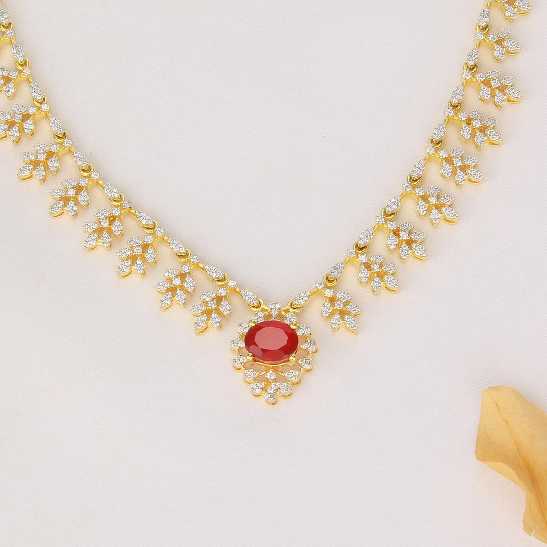 Dazzling Short Necklace Set