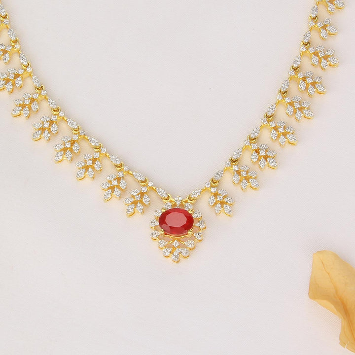 Dazzling Short Necklace Set