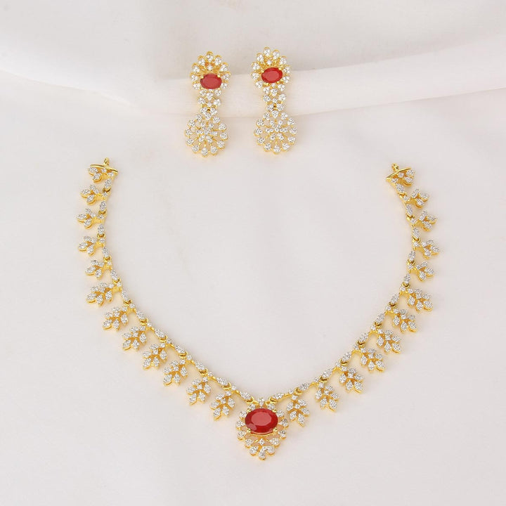 Dazzling Short Necklace Set