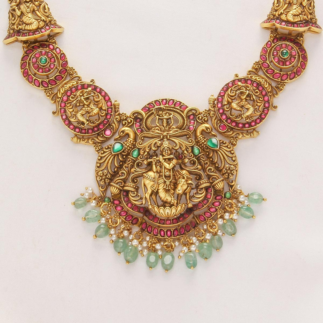 Amara Charm Nagas Long Necklace