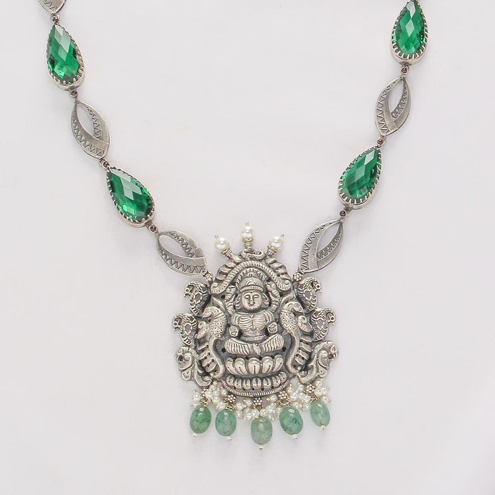 Hasila Oxidised Long Necklace