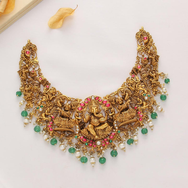 God Vinayaga Short Necklace
