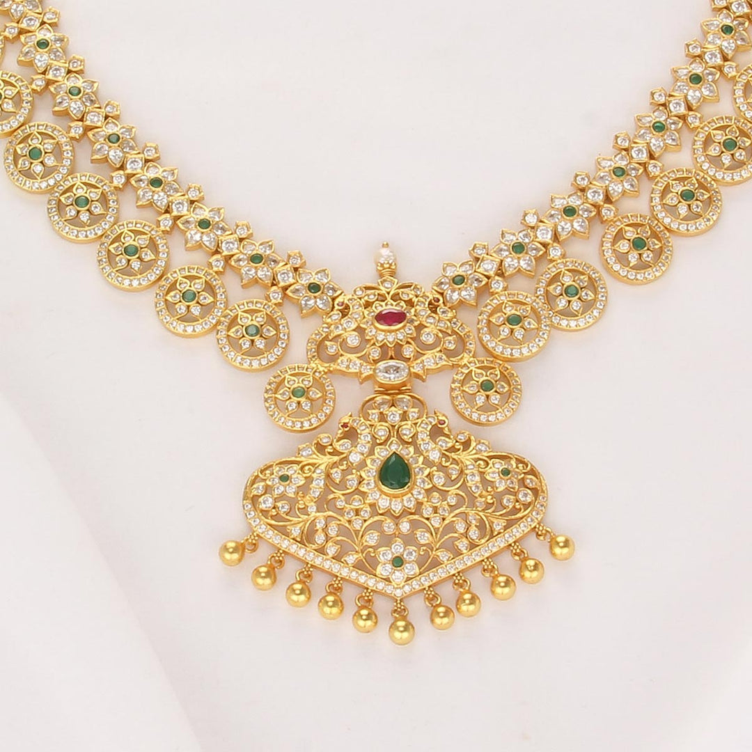 Raziya Stone Long Necklace