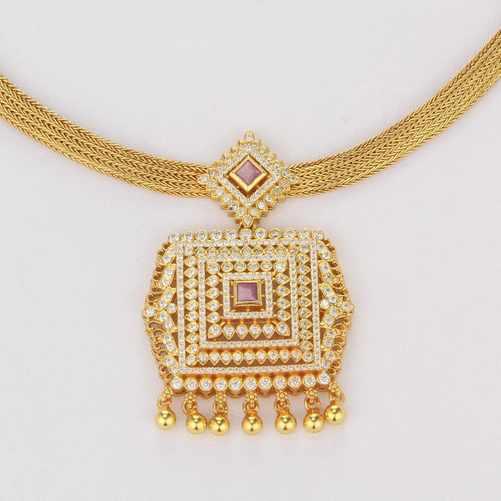 Mokshitha Stone Short Necklace