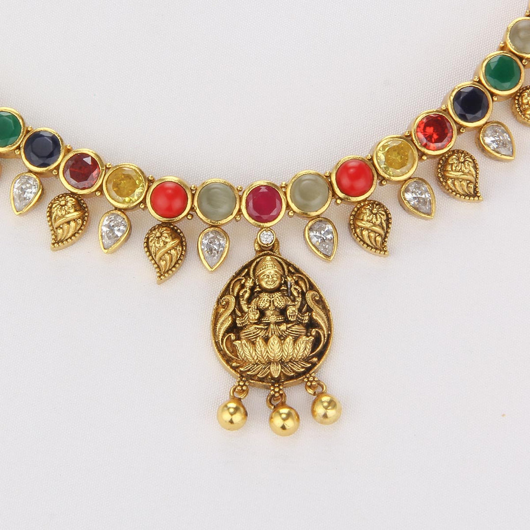 Traditional Charm Nagas Short Necklace