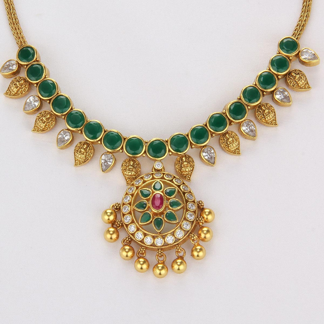Maanasha Stone Short Necklace