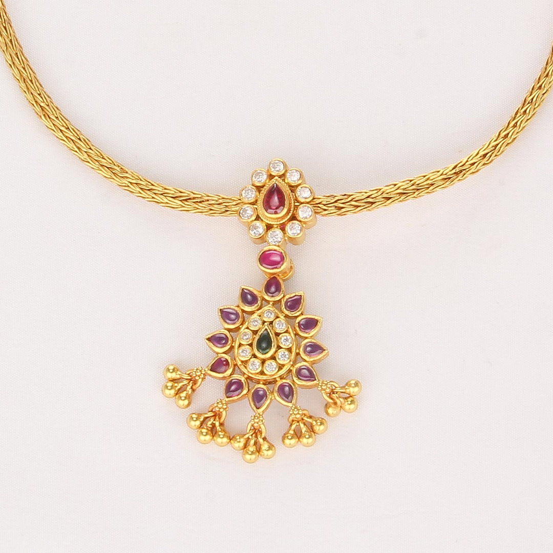 Glitz Reversible Short Necklace