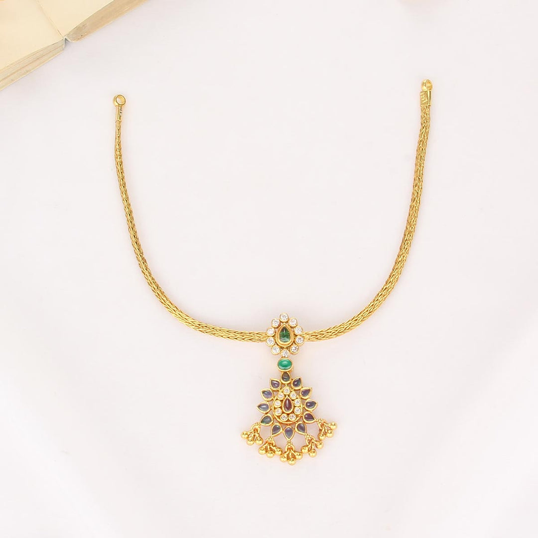 Glitz Reversible Short Necklace