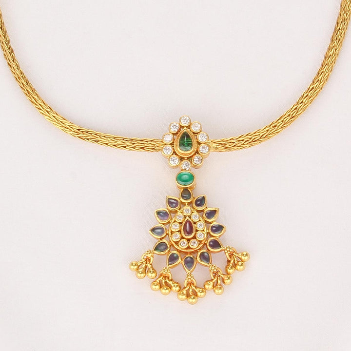 Glitz Reversible Short Necklace