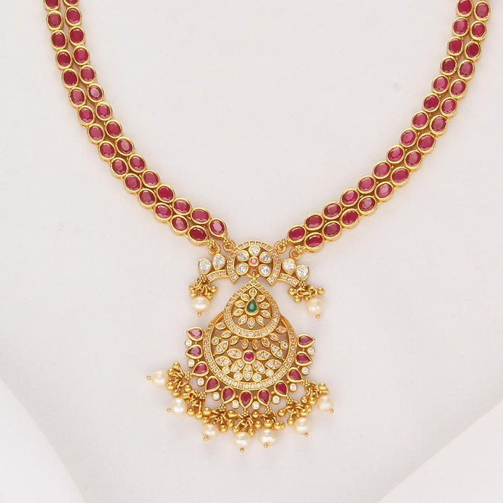 Varnisha Stone Long Necklace