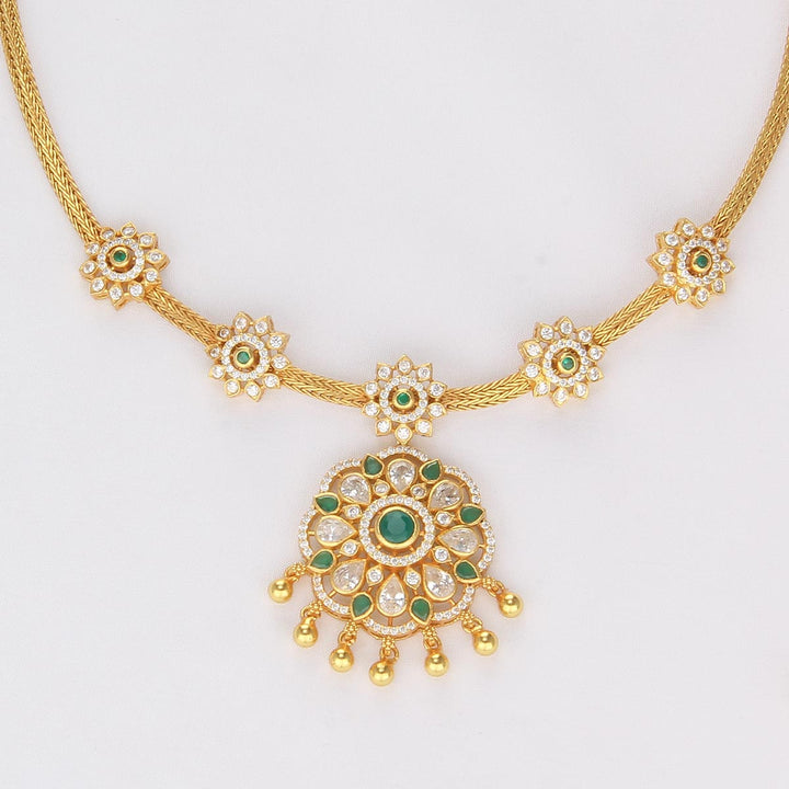 Crystal Aura Short Necklace