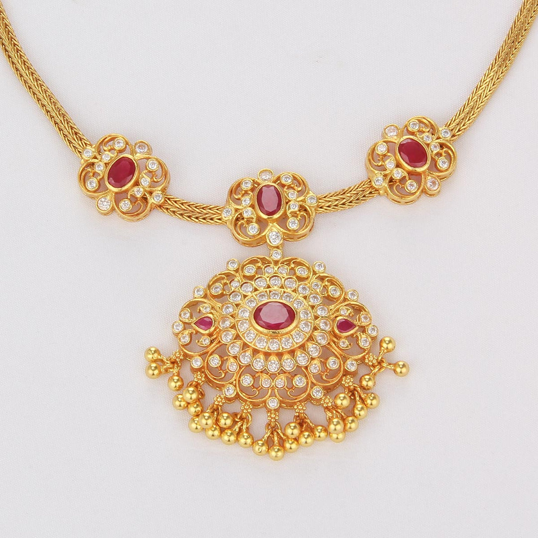Ahana Stone Short Necklace