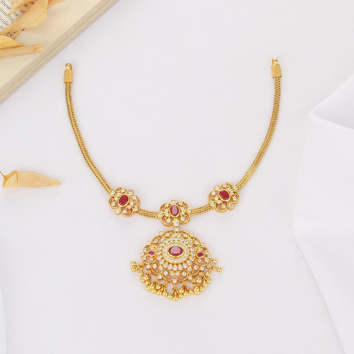 Ahana Stone Short Necklace
