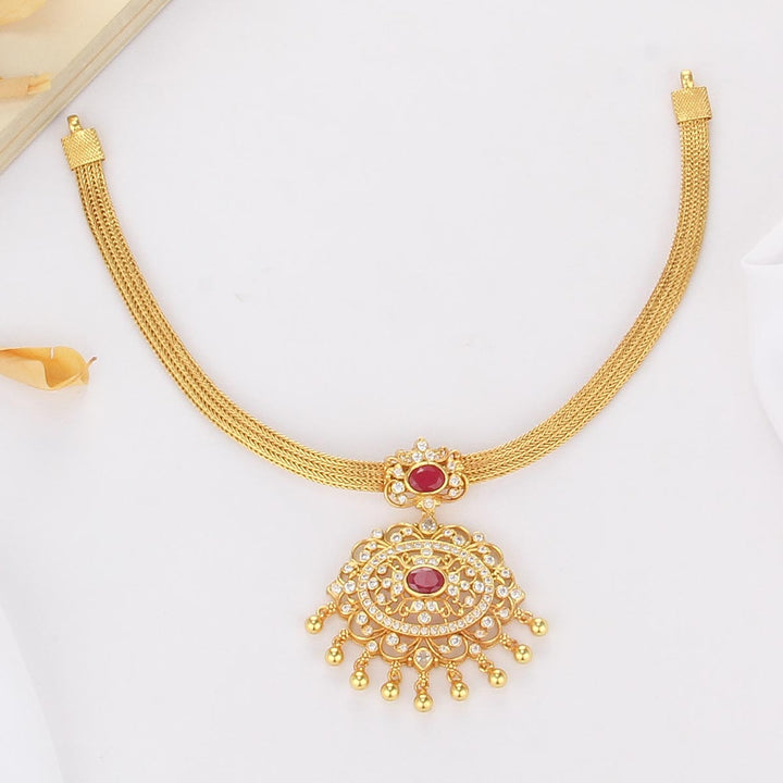 Yukitha Stone Short Necklace