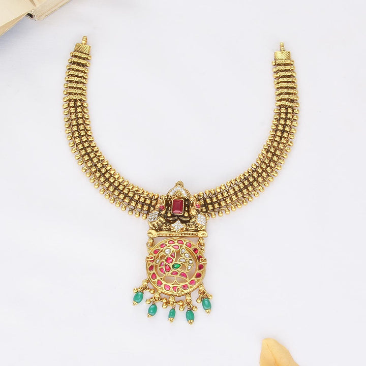 Manvika Nagas Short Necklace