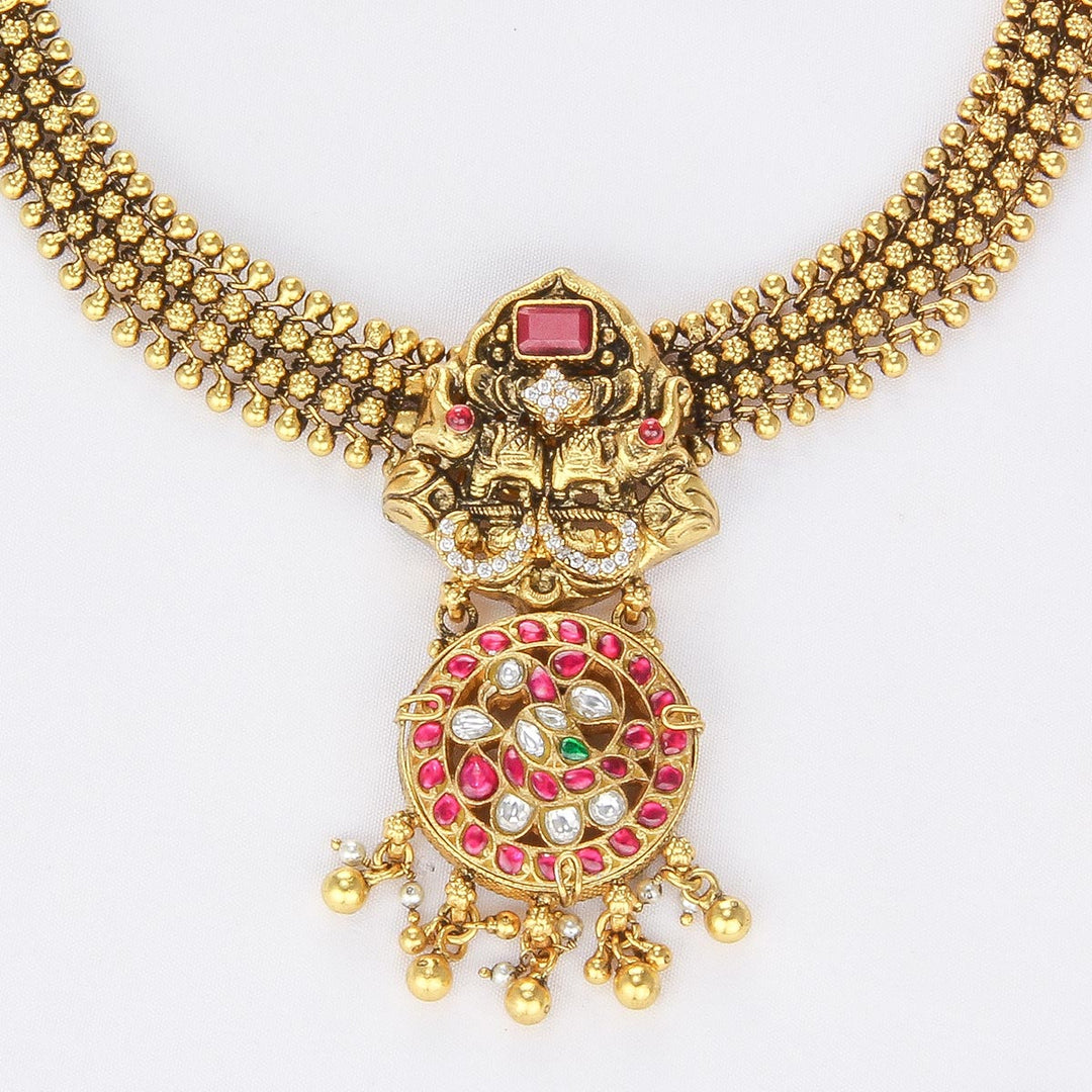 Lathisha Nagas Short Necklace