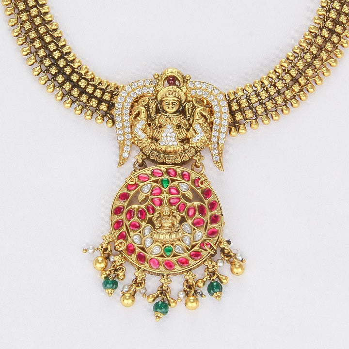 Aadhirai Nagas Short Necklace