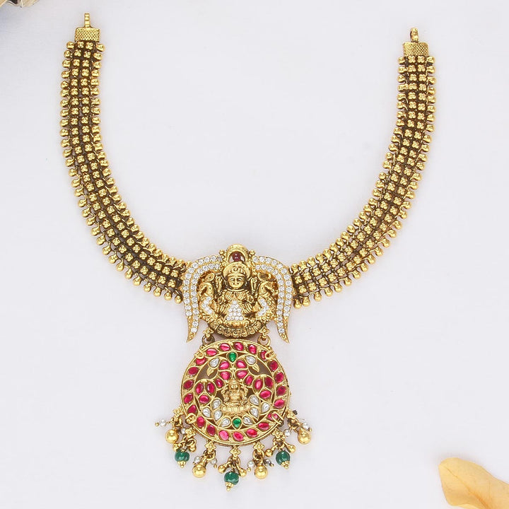 Aadhirai Nagas Short Necklace