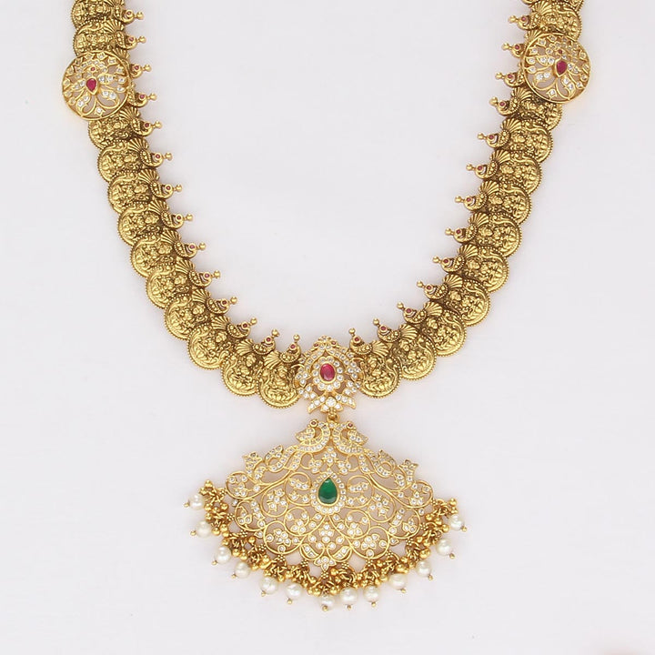 Golden Nagas Kaasu Maalai Necklace