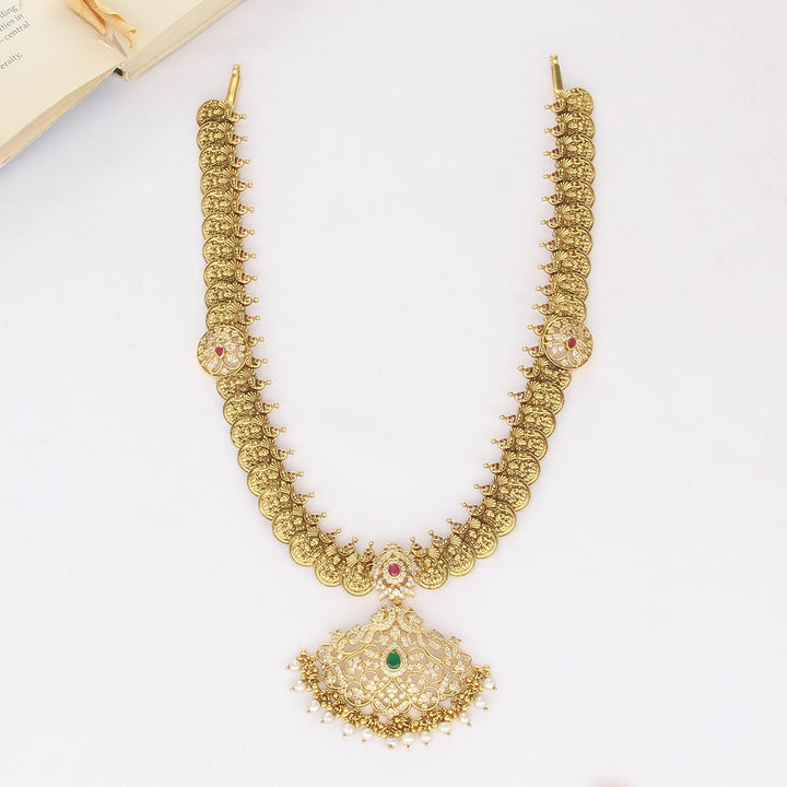 Golden Nagas Kaasu Maalai Necklace