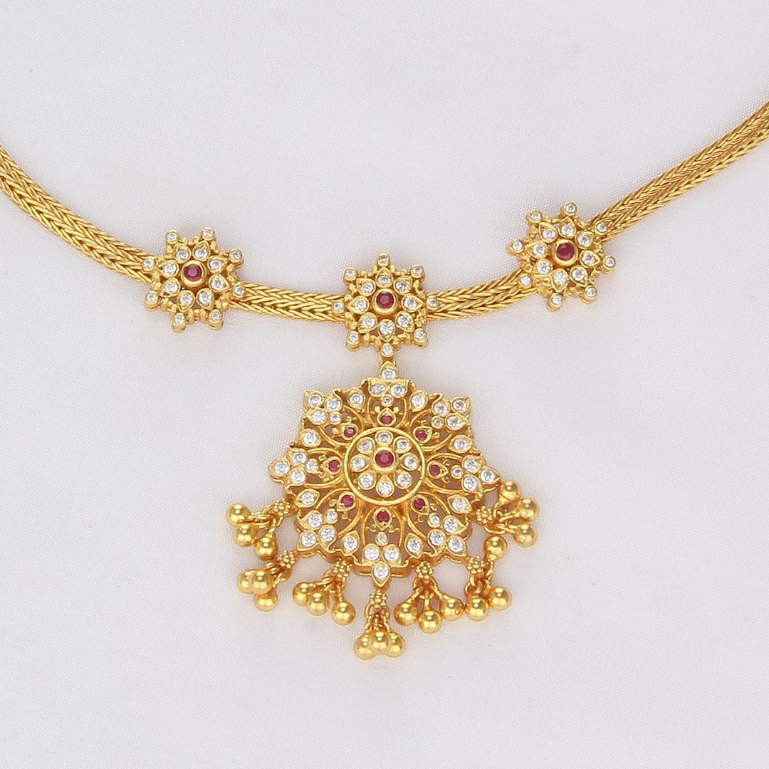 Shravikha Stone Short Necklace