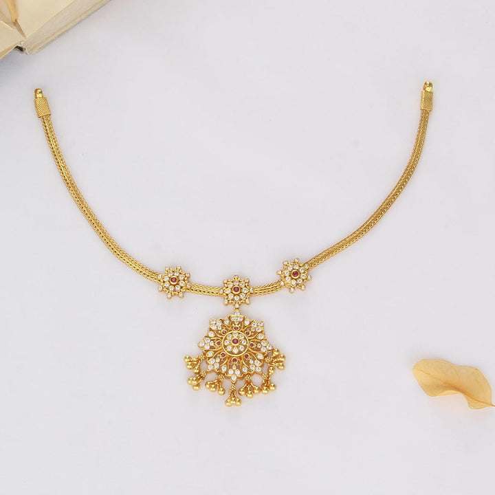 Shravikha Stone Short Necklace