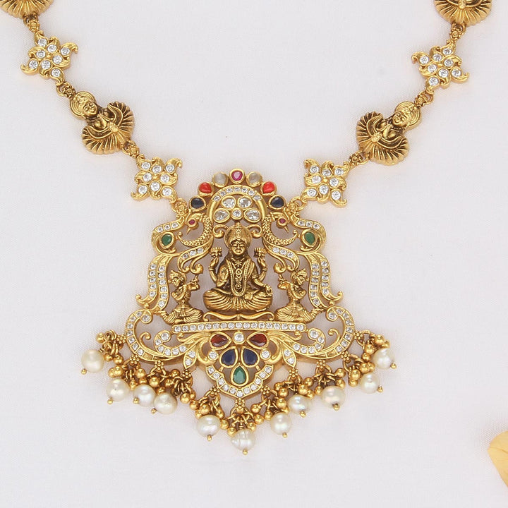 Navarathna Nagas Short Necklace