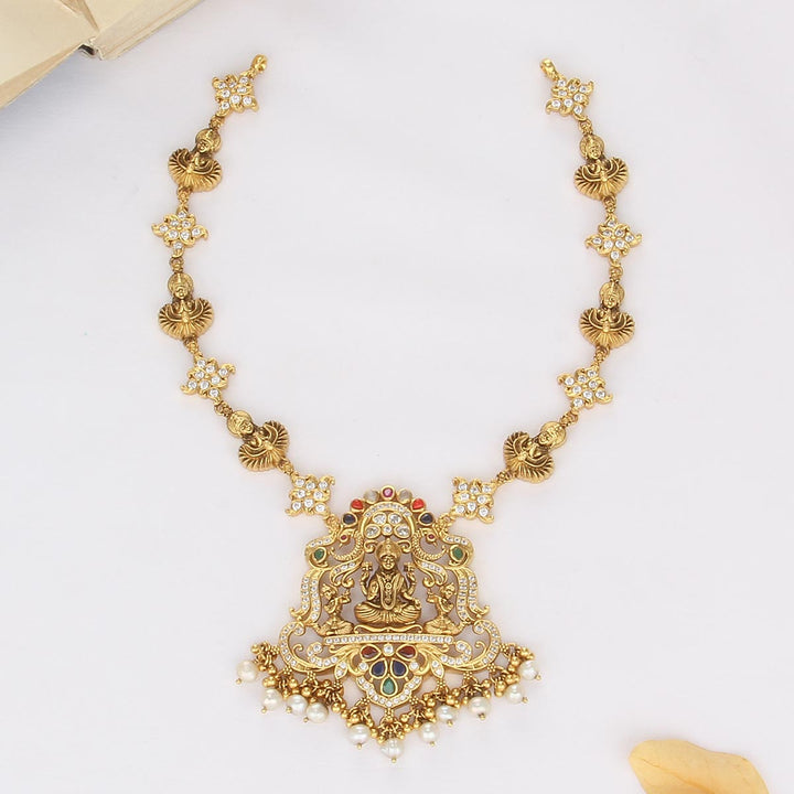 Navarathna Nagas Short Necklace