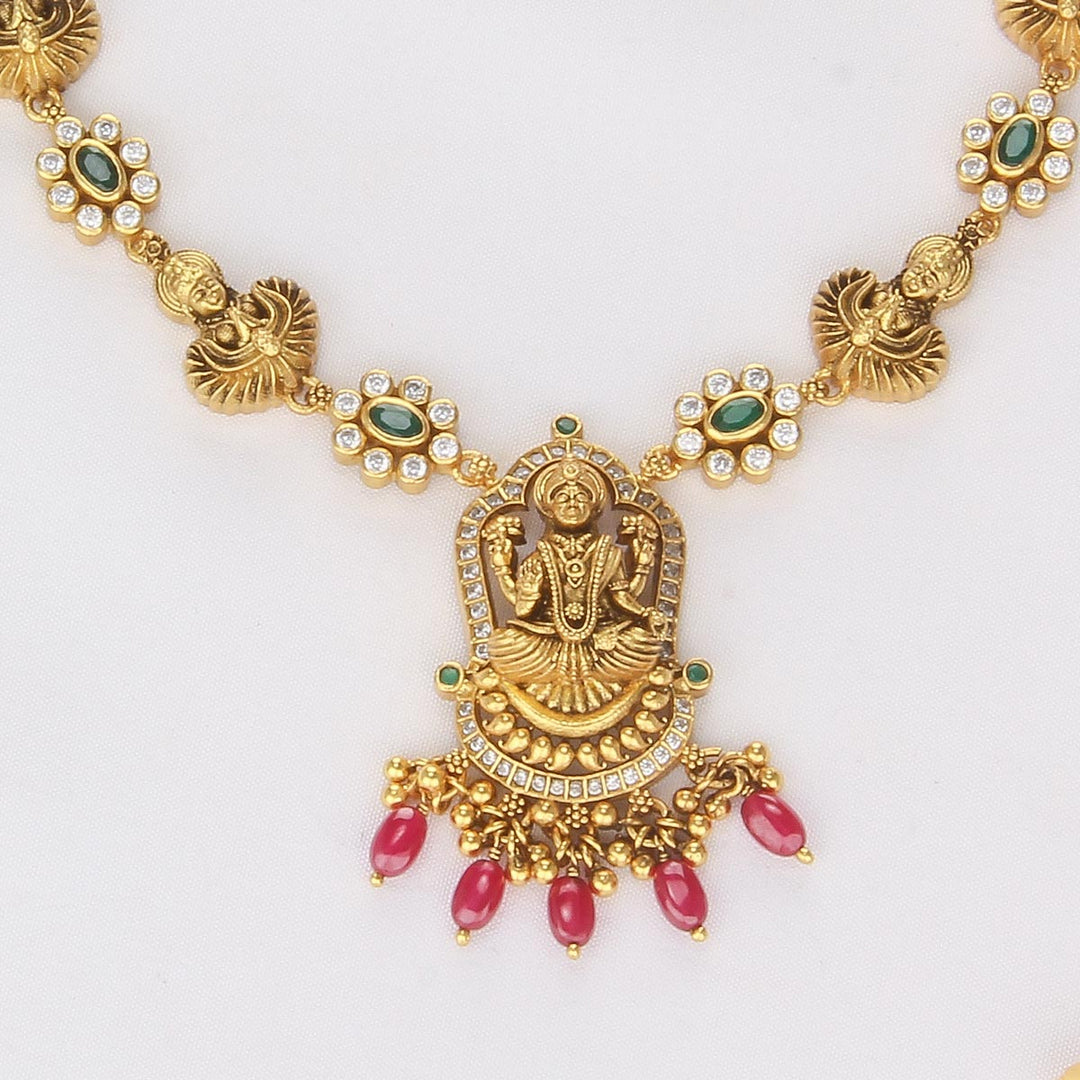 Aadhirai Nagas Short Necklace
