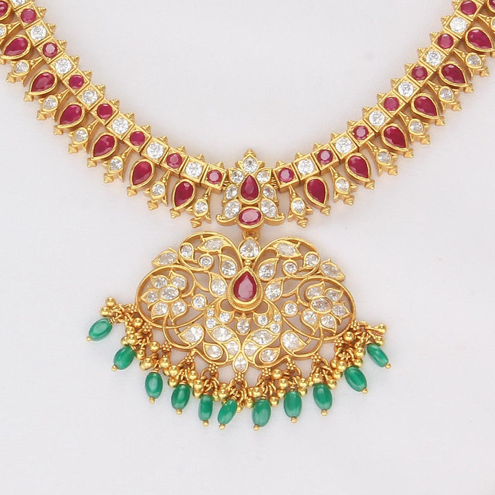 Aarnikha Stone Short Necklace