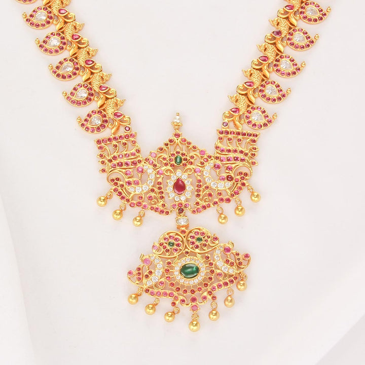 Deethya Stone Long Necklace