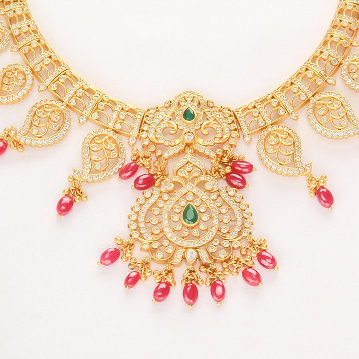 Anvikra Stone Short Necklace