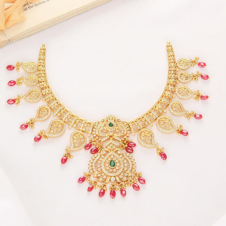 Anvikra Stone Short Necklace