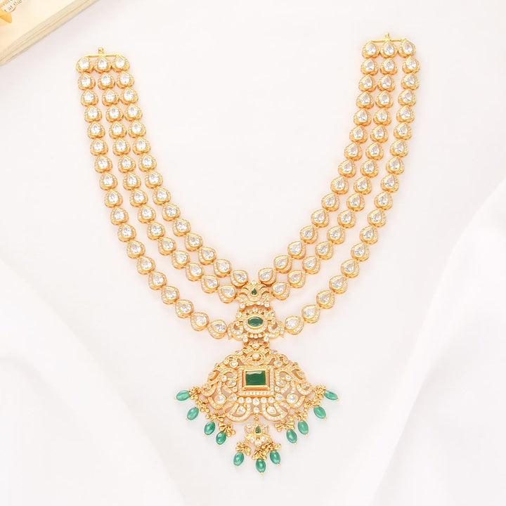 Triple Layer Long Necklace