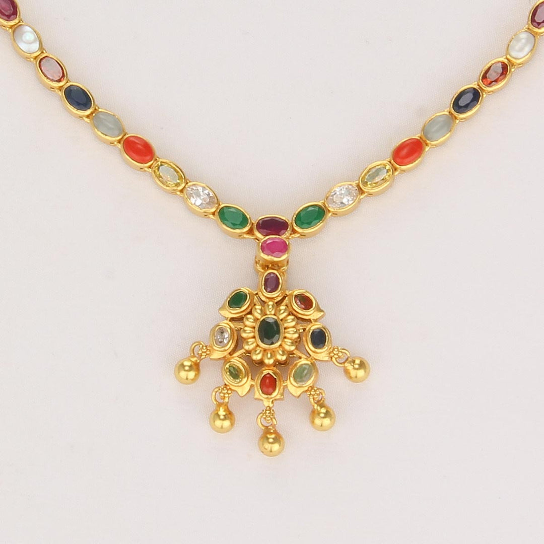 Shruthika Reversible Short Necklace