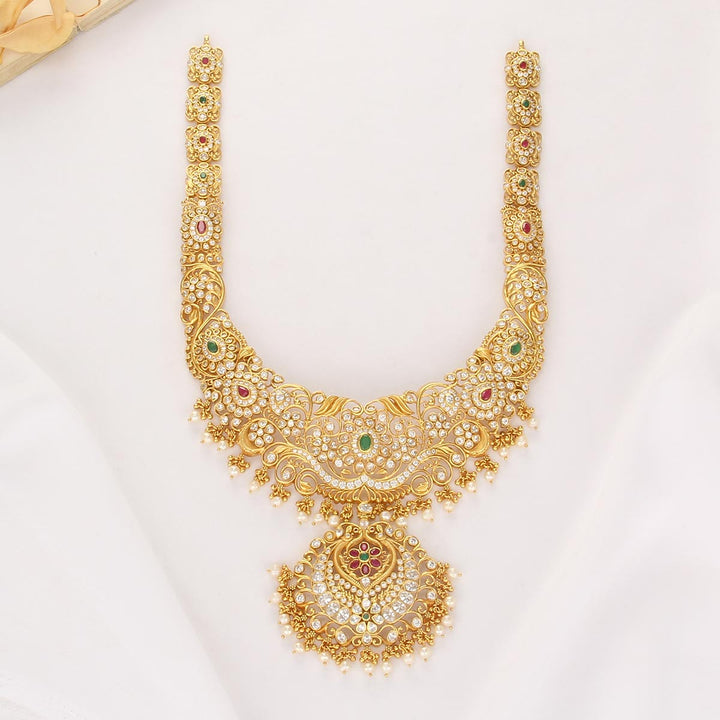 Grand Luxe Stone Long Necklace