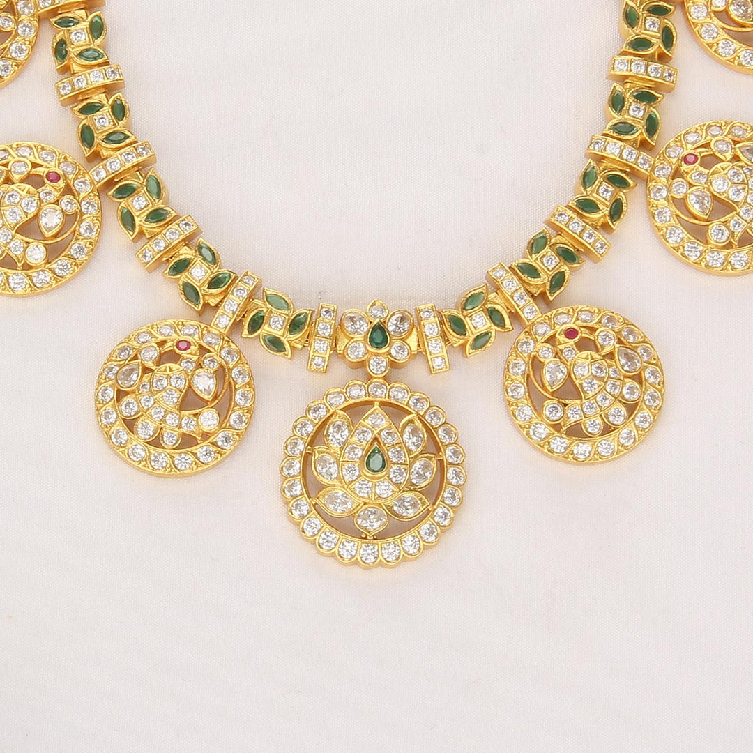 Manishasri Stone Short Necklace