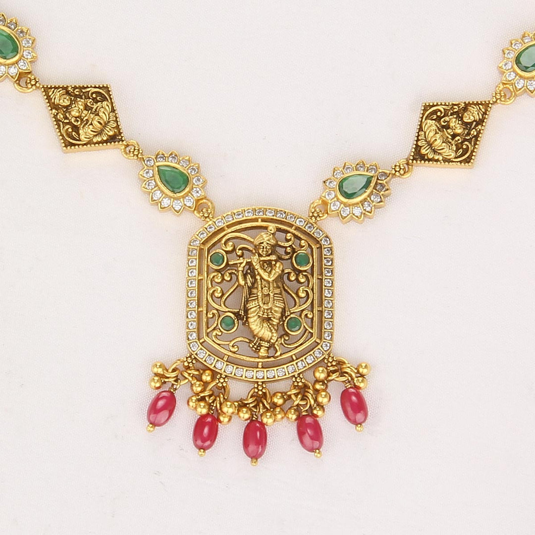 Kanishka Nagas Short Necklace