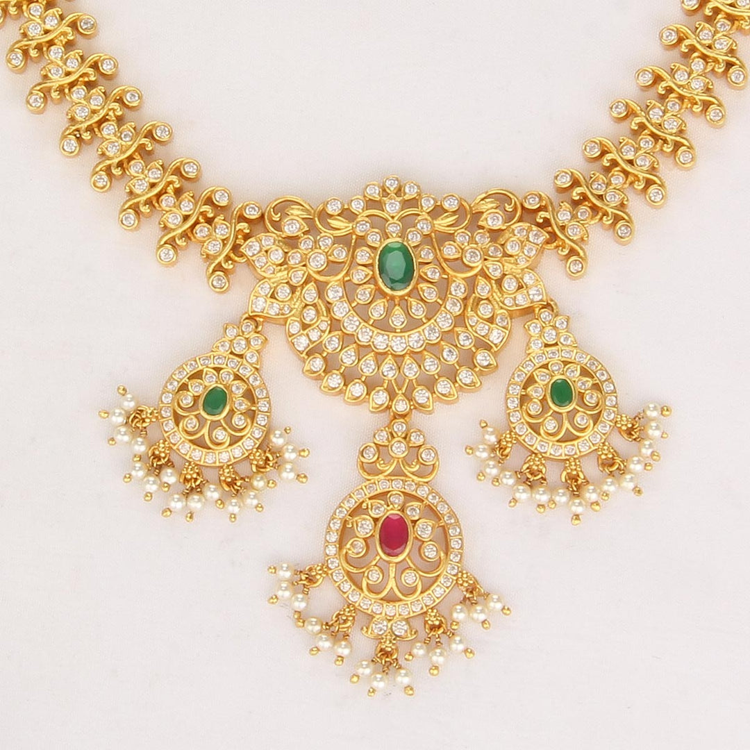 Anura Stone Short Necklace